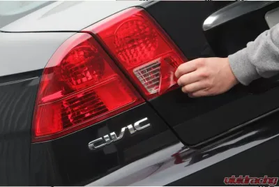 Lamin-X BMW 5-Series 2017-2021 Red Tail Light Covers - B261R