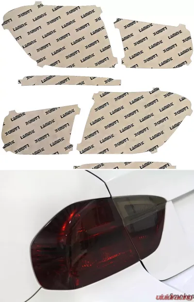 Lamin-X BMW 5-Series 2017-2021 Smoked Tail Light Covers - B261S