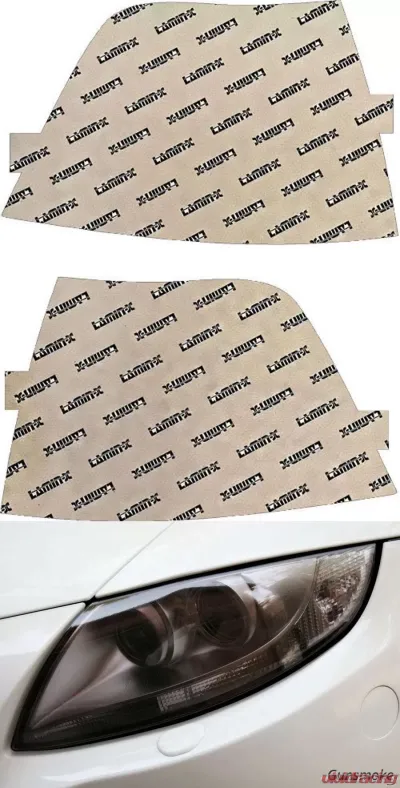 Lamin-X BMW 3-Series Sedan|Hatchback 1992-1999 Gunsmoke Turn Signal Covers - B601-3G