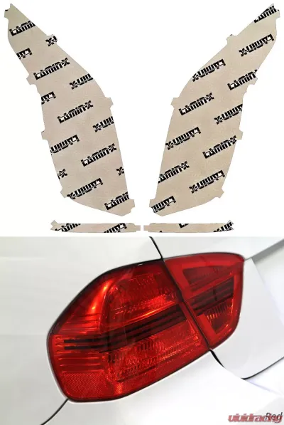 Lamin-X Cadillac CT6 2016-2020 Red Tail Light Covers - CD220R