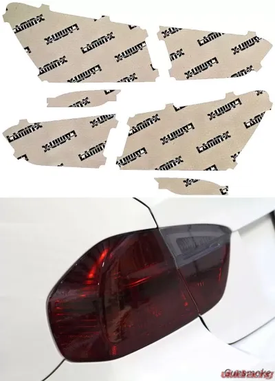 Lamin-X Gunsmoke Tail Light Covers Chevrolet Malibu 2016-2021 - CH248G