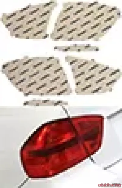 Lamin-X Chevrolet Cruze 2016-2018 Red Tail Light Covers - CH253R