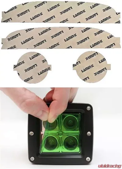 Lamin-X Green Fog & Turn Signal Covers Ford Mustang 2015-2022 - F150GR