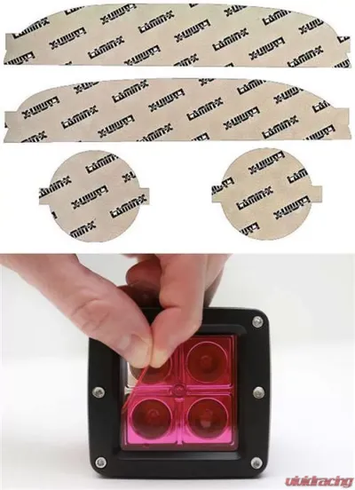 Lamin-X Pink Fog & Turn Signal Covers Ford Mustang 2015-2017 - F150P