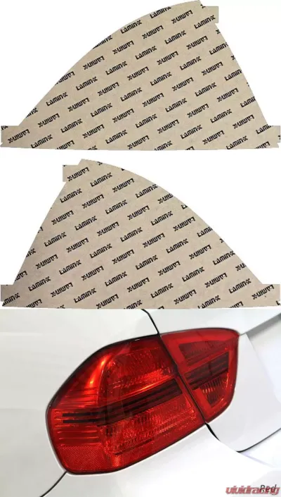 Lamin-X Ford 500 2005-2007 Red Tail Light Covers - F220R