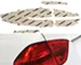 Lamin-X Ford Fusion 2017-2019 Red Tail Light Covers