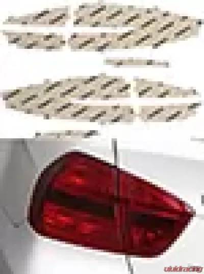 Lamin-X Ford Fusion 2017-2019 Tint Tail Light Covers - F257T