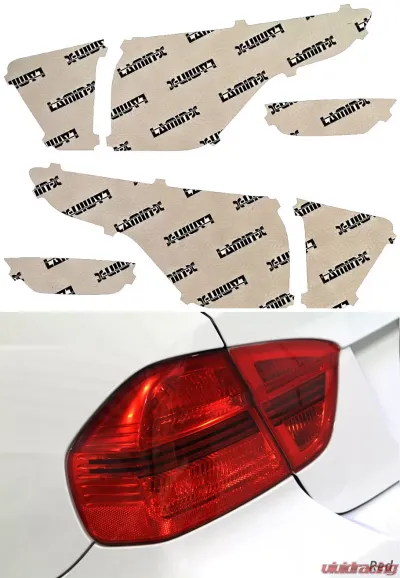Lamin-X Ford Escape 2017-2019 Red Tail Light Covers - F260R
