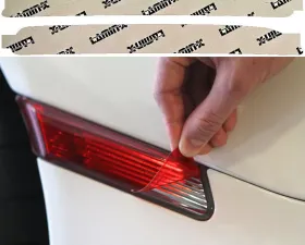 Lamin-X Ford Explorer 2016-2019 Red Rear Marker Covers