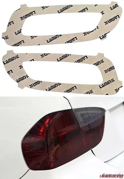 Lamin-X Fiat 124 Spider 2017-2019 Gunsmoke Tail Light Covers - FT204G