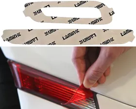 Lamin-X Fiat 124 Spider 2017-2019 Red Reverse Light Covers