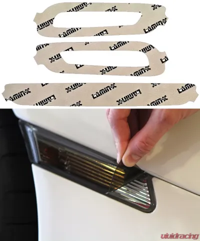 Lamin-X Fiat 124 Spider 2017-2019 Smoked Reverse Light Covers - FT2604S