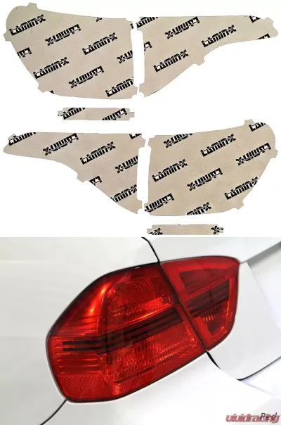 Lamin-X GMC Acadia 2017-2019 Red Tail Light Covers - G219R