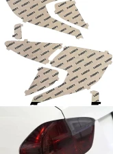 Lamin-X Honda Civic Sedan 2016-2020 Gunsmoke Tail Light Covers                                     - H258G - Image 5