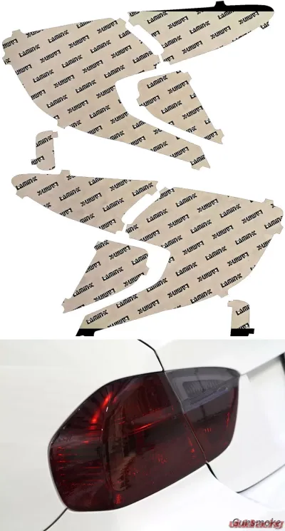 Lamin-X Honda Civic Sedan 2016-2020 Gunsmoke Tail Light Covers - H258G