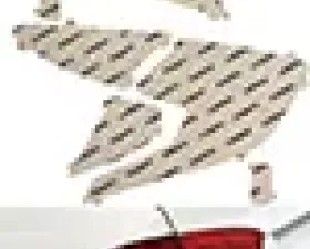 Lamin-X Honda Civic Sedan 2016-2020 Red Tail Light Covers