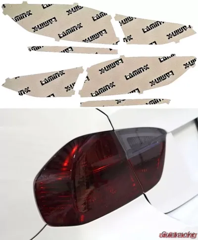 Lamin-X Hyundai Elantra Sedan 2017-2019 Gunsmoke Tail Light Covers - HY232G