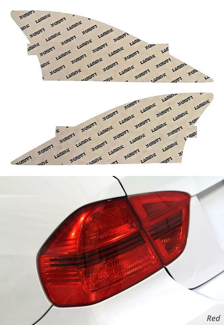 Lamin-X Lexus IS Sedan 2014-2016 Red Rear Marker Covers - L225R