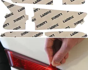 Lamin-X Lexus RC Coupe 2015-2018 Red Reverse & Rear Marker Covers