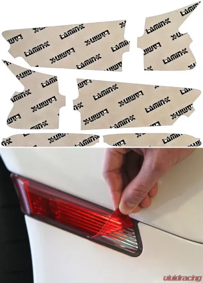 Lamin-X Lexus RC Coupe 2015-2018 Red Reverse & Rear Marker Covers - L228R