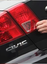 Lamin-X Mercedes SLC-Class 2017-2020 Red Tail Light Covers                                     - MB257R - Image 3