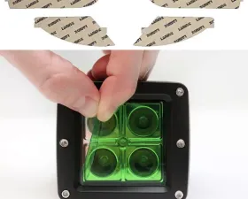 Lamin-X Mercedes R-Class 2006-2010 Green Side Mirror Turn Signal Covers