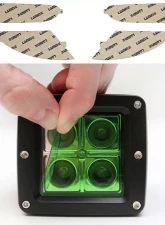 Lamin-X Mercedes R-Class 2006-2010 Green Side Mirror Turn Signal Covers                                     - MB717GR - Image 5