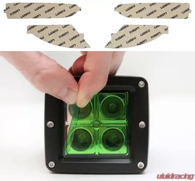 Lamin-X Mercedes R-Class 2006-2010 Green Side Mirror Turn Signal Covers - MB717GR