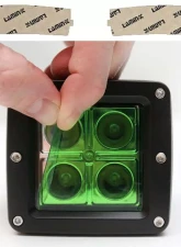 Lamin-X Mercedes GL-Class 2007-2009 Green Side Mirror Turn Signal Covers                                     - MB719GR - Image 5