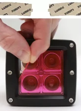 Lamin-X Mercedes GL-Class 2007-2009 Pink Side Mirror Turn Signal Covers                                     - MB719P - Image 4