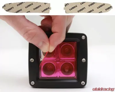 Lamin-X Mercedes GL-Class 2007-2009 Pink Side Mirror Turn Signal Covers - MB719P