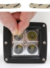 Lamin-X Mercedes E-Class 2007-2009 Clear Side Mirror Turn Signal Covers                                     - MB720CL - Image 4