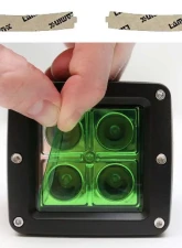 Lamin-X Mercedes E-Class 2007-2009 Green Side Mirror Turn Signal Covers                                     - MB720GR - Image 5