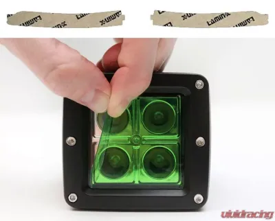 Lamin-X Mercedes E-Class 2007-2009 Green Side Mirror Turn Signal Covers - MB720GR