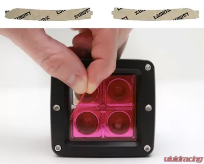 Lamin-X Mercedes E-Class 2007-2009 Pink Side Mirror Turn Signal Covers - MB720P