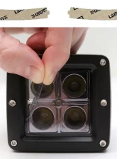 Lamin-X Mercedes E-Class 2007-2009 Tint Side Mirror Turn Signal Covers                                     - MB720T - Image 4