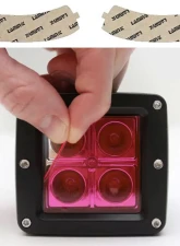 Lamin-X Mercedes SL-Class 2007-2008 Pink Side Mirror Turn Signal Covers                                     - MB721P - Image 4