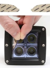 Lamin-X Mercedes CLK-Class 2007-2010 Blue Side Mirror Turn Signal Covers                                     - MB722B - Image 5