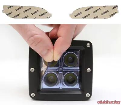 Lamin-X Mercedes CLK-Class 2007-2010 Blue Side Mirror Turn Signal Covers - MB722B