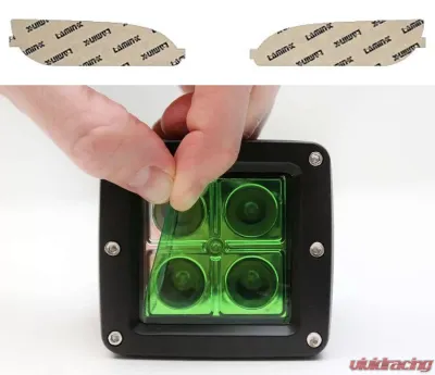 Lamin-X Mercedes CLK-Class 2007-2010 Green Side Mirror Turn Signal Covers - MB722GR