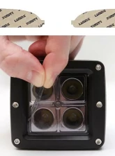 Lamin-X Mercedes CLK-Class 2007-2010 Tint Side Mirror Turn Signal Covers                                     - MB722T - Image 4