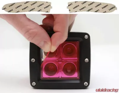 Lamin-X Mercedes M-Class 2006-2008 Pink Side Mirror Turn Signal Covers - MB724P