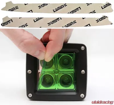 Lamin-X Porsche 991.2 Carrera 2017-2019 Green DRL|Turn Signal Covers - P129GR