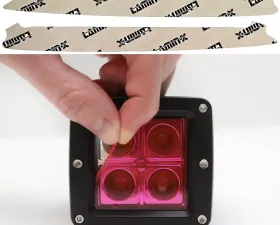 Lamin-X Porsche 991.2 Carrera 2017-2019 Pink DRL|Turn Signal Covers