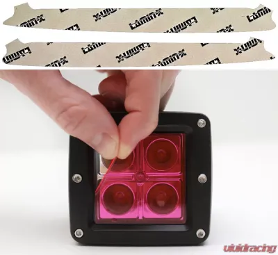 Lamin-X Porsche 991.2 Carrera 2017-2019 Pink DRL|Turn Signal Covers - P129P