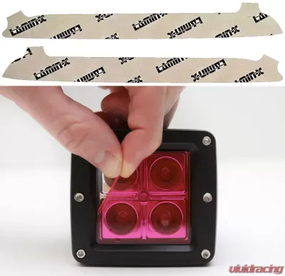 Lamin-X Porsche 718 Boxster 2017-2019 Pink DRL|Turn Signal Covers - P130P