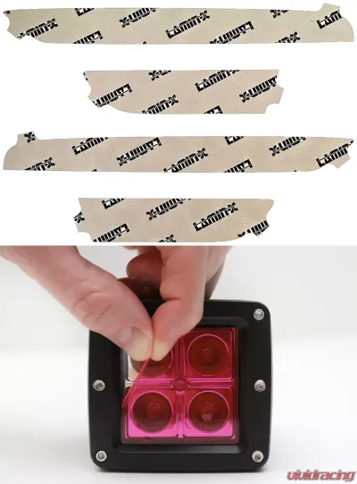 Lamin-X Porsche Macan GTS 2016-2018 Pink DRL|Turn Signal Covers - P131P