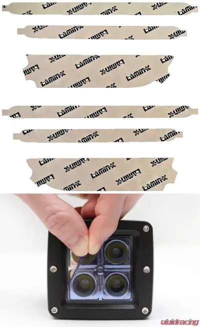 Lamin-X Porsche Macan Turbo 2016-2018 Blue DRL|Turn Signal Covers - P132B