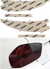 Lamin-X Porsche 991.2 Carrera 2017-2019 Gunsmoke Tail Light Covers                                     - P229G - Image 5