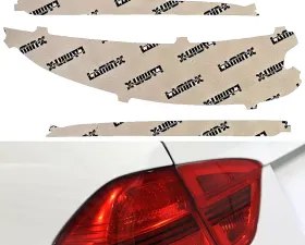 Lamin-X Porsche 991.2 Turbo 2017-2019 Red Tail Light Covers